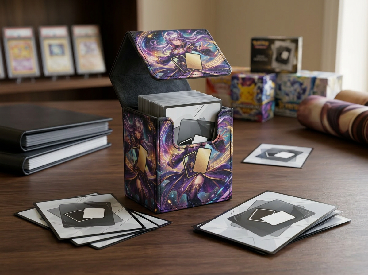 Gray Fox Gaming custom TCG production workspace